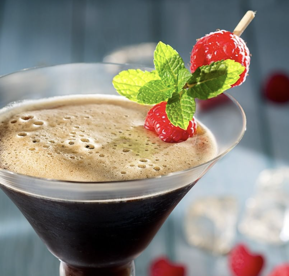 Espresso de Frambuesa Shakerato