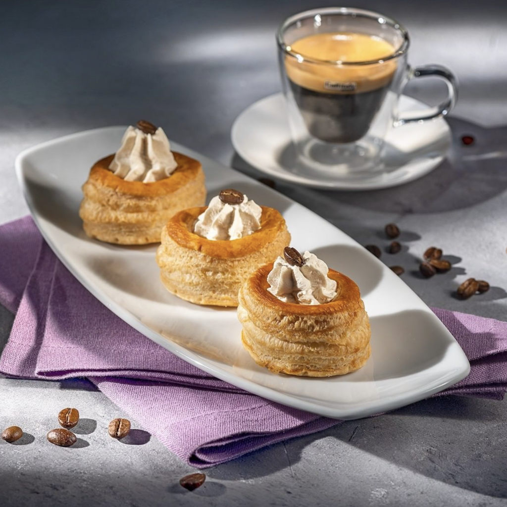 Vol-au-Vent de Crema de Café